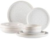 Kombiservice M&Auml;SER "Trad. Tiles", wei&szlig;, 8, Geschirr-Sets, Kombiservice