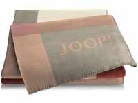 Tagesdecke JOOP! MOSAIC Plaid / Decke Rouge-Natur 150 x 200cm, JOOP!