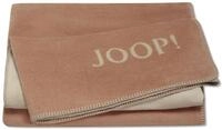 JOOP! Tagesdecke JOOP! Uni-Doubleface Plaid / Decke Kupfer-Sand 150 x 200cm