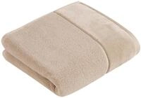 Vossen Handtuch Pure, Bio Baumwolle, Elegante Veloursbord&uuml;re