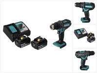 Makita Akku-Schlagbohrschrauber DHP 482 RM Akku Schlagbohrschrauber 18 V 62 Nm...