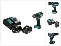 Makita Akku-Schlagbohrschrauber DHP 483 RM Akku Schlagbohrschrauber 18 V 40 Nm