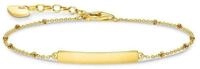 THOMAS SABO Armband A1975-413-39 Armband Damen Classic Dots Silber Vergoldet