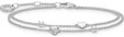 THOMAS SABO Silberarmband Thomas Sabo Damen-Armband 925er Silber Zirkonia