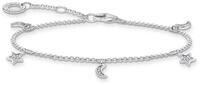 THOMAS SABO Armband A1994-051-14 Armband Damen Stern & Mond Silber 19 cm