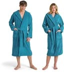 M&ouml;ve Unisex-Bademantel Superwuschel Kapuze, ideal f&uuml;r Sauna & Spa, Hotelbademantel,