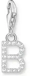 THOMAS SABO Kettenanh&auml;nger Thomas Sabo Damen-Charm 925er Silber Zirkonia bunt