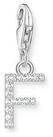 THOMAS SABO Kettenanh&auml;nger Thomas Sabo Damen-Charm 925er Silber Zirkonia