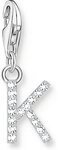 THOMAS SABO Kettenanh&auml;nger Thomas Sabo Damen-Charm 925er Silber Zirkonia