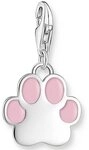 THOMAS SABO Charm-Einh&auml;nger Pfote Silber