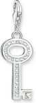 THOMAS SABO Kettenanh&auml;nger Thomas Sabo Damen-Charm 925er Silber Zirkonia