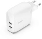 Belkin BoostCharge Pro 60 Watt Dual USB-C Ladeger&auml;t mit 2x USB-C Anschl&uuml;ssen