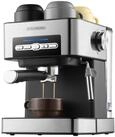 STEINBORG Espressomaschine, Edelstahlfilter, Edelstahl Design, 15 bar,