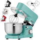 Arebos K&uuml;chenmaschine mit 2x Edelstahl-R&uuml;hrsch&uuml;sseln 4,5 & 5,5L, 1500 W, 5,50 l