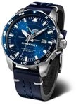 Vostok Europe Automatikuhr GMT Rocket N1 &ndash; 46 mm Edelstahlgeh&auml;use, blaues