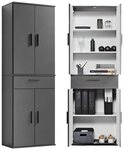 mokebo Mehrzweckschrank Der Praktische (60x180 cm, mit Schublade) Made in...