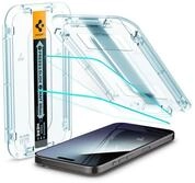 Spigen Displayschutzfolie 2x Displayschutz f&uuml;r iPhone 15 Pro Max Panzerglass