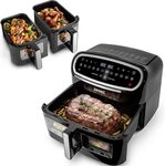 Duronic Hei&szlig;luftfritteuse AF34 BK Hei&szlig;luftfritteuse, 2400,00 W, Fritteuse 10 Liter