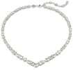 Swarovski Collier Swarovski Damen-Kette Metall Swarovski-Kristall