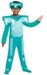 Metamorph Kost&uuml;m Minecraft - Diamantr&uuml;stung Kost&uuml;m f&uuml;r Kinder, Das Kost&uuml;m...