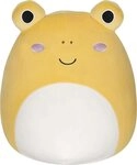 Jazwares Pl&uuml;schfigur Squishmallows - Leigh die gelbe Kr&ouml;te - 30 cm (12)