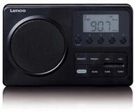 Lenco MPR-035BK Radio (FM Radio,Tragbares Radio, 3 W, PLL FM-Radio, 20