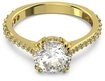 Swarovski Fingerring Stilla Round Cocktailring, mit Swarovski&reg; Kristall
