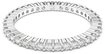 Swarovski Fingerring Matrix Tennis Vittore, mit Swarovski&reg; Kristall