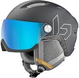Bolle Skihelm V-ATMOS BLACK MATTE