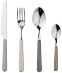 Broste Copenhagen Besteck-Set Marstal Besteck grey tones 8tlg, rostfreier Stahl...