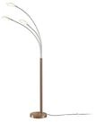 Lindby Stehlampe Anea, LED, Metall, Alu warmwei&szlig; IP20, 3 x 2,9 W LED, warmwei&szlig;