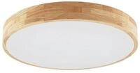 Lindby Deckenleuchten Tanju, Holz IP20, 5 x 15 W LED