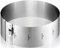 GEFU Backrahmen Tortenring TONDO CLIP, H 10 cm, Edelstahl, (1 tlg), Patentierter