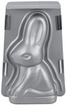 ST&Auml;DTER Backform St&auml;dter 'we love baking Osterhase 18 x 26 x 8 cm Silber'