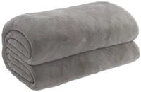 vidaXL Bett&uuml;berwurf Gewichtsdecke mit Bezug Grau 200x230 cm 9 kg Stoff