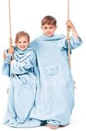 Kinderdecke &Auml;rmeldecke Lazykids f&uuml;r Kinder - Kuscheldecke mit &Auml;rmeln, DecoKing