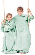 Kinderdecke &Auml;rmeldecke Lazykids f&uuml;r Kinder - Kuscheldecke mit &Auml;rmeln, DecoKing