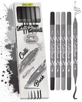 Online Pen Fineliner Calli.Brush, (flexible Pinsel- und feine Kalligrafie-Spitze), 5x