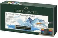 Faber-Castell Aquarellstifte Faber-Castell Albrecht D&uuml;rer Aquarellmarker - 5er...