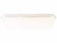 Brilliant LED-Deckenleuchte Ariella in Weiß/Chrom, 54x54 cm F