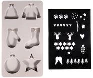 Rayher Modellierwerkzeug Winter, (2 St), 2 teilig