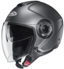 HJC Motorradhelm HJC i40N Solid semi matt titanium Jethelm (1er Set)