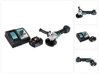 Makita Winkelschleifer DGA 517 RG1 Akku Winkelschleifer 18 V 125 mm Brushless + 1x