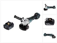 Makita Akku-Winkelschleifer DGA 517 F1 18 V 125 mm Brushless + 1x Akku 3,0 Ah -...