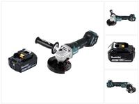 Makita Winkelschleifer DGA 517 M1 Akku Winkelschleifer 18 V 125 mm Brushless + 1x