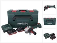 metabo Akku-Winkelschleifer WB 18 LT BL 11-125 Quick 18 V 125 mm Brushless + 2x...