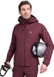 Sch&ouml;ffel Skijacke Pizac 3-Lagen (Hardshelljacke, wasserdicht, winddicht) weinrot