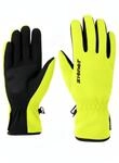 Multisporthandschuhe ZIENER "LIMPORT-Z JUNIOR", Kinder, Gr. 3, gelb (poison gelb),
