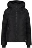 CMP Winterjacke Fix Hood (wattiert) mit Schneegamasche schwarz Damen