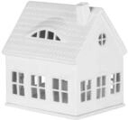 R&auml;der Teelichthalter r&auml;der Lichthaus Gaubenhaus Teelichthalter 12,5x10x14,5cm wei&szlig;